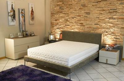 Комплект из 2 матрасов 70x190 см для электрического или механического основания - Пена Poli Lattex - толщина 20 см Съемный чехол - Мягкий 2 подушки