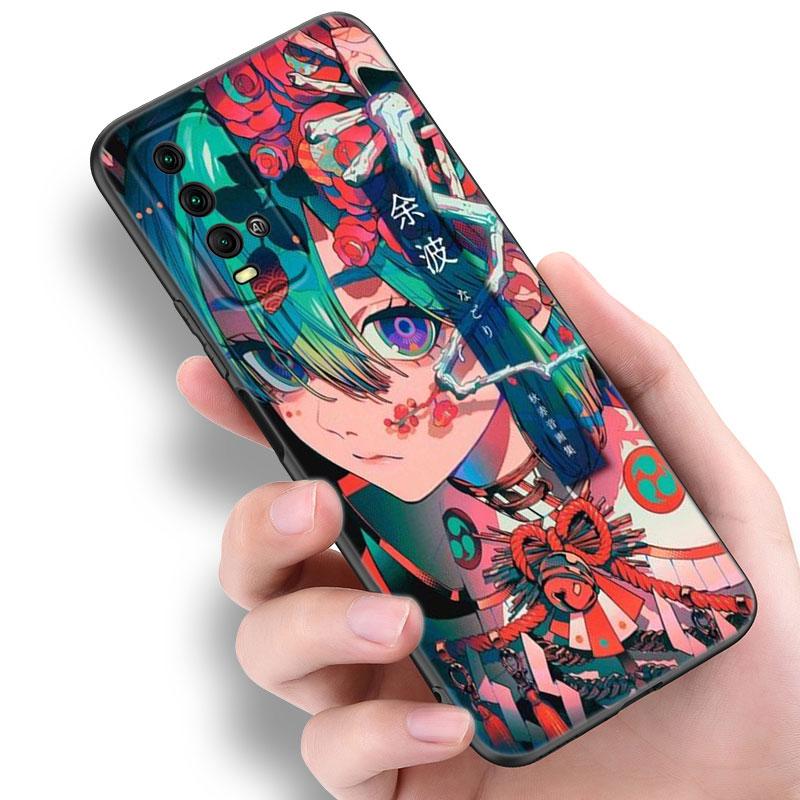 Чехол для телефона в стиле аниме в японском стиле для Xiaomi Redmi Note 5 6 9T K20 K40 K50 Pro 7A 8A 9A 9C 9i 10A 10C A1 S2 Мягкая черная TPU-накладка