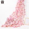230 см искусственные цветы сакуры виноградная лоза свадебный сад роза арка украшение для дома вечеринка рождественский свадебный искусственный шелк скрапбукинг растения