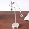 Physics Balancing Iron Men Toy Metal Mini Weightlifter Man Tumbler Kinetic Art Decompressive Balance Desk Toy Home Office Living Room Decoration