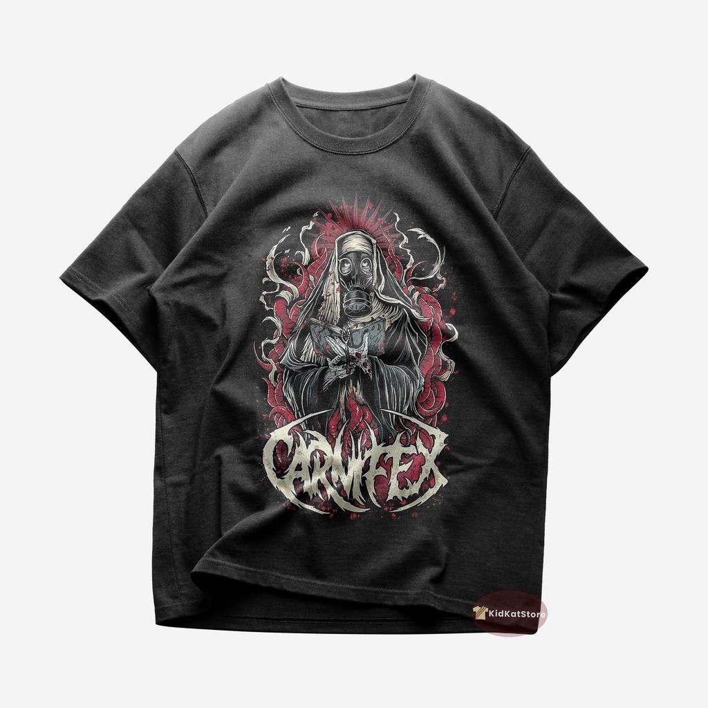 Carnifex T shirt | Metal-Deathcore Music Shirt | The Heretic Anthem | Drown Me In Blood | Hell Chose Me | Carnifex Merch | Cotton Tee