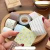 Polka Dot Tearable Sticker Roll Tape Can Write Hand Account Decorative Label Sticker Creative Index  Original