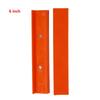 2Pcs 4/5/6 Inch Magnetic Soft Pad Jaw Plain Grooves Soft Nylon Bench Jaw Fixing Protection Pads For Metal Bench Machine Tools