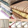 12meter Lace Trim Ribbon Curve Lace Fabric Sewing Braided Lace Craft DIY Clothes Pillow Cushion Cover Decoration Accessories