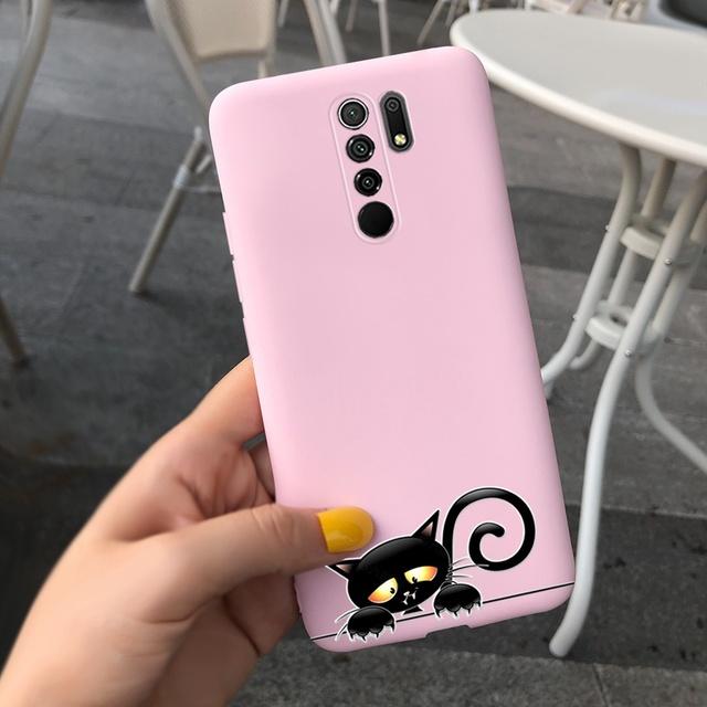 For Xiaomi Redmi 9 Case Cover For Redmi 9T Redmi9 Prime Phone Case Cute Astronaut Painted Soft Back Funda For Redmi 9C NFC Coque