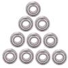 10 шт. Миниатюрный подшипник Инструменты качения из нержавеющей стали для замедляющего устройства S698ZZ 19x8x6мм