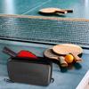 1 шт. Чехол для настольного тенниса Сумка-чехол из ЭВА для ракетки PingPong С карманом на молнии Размер 290x195x50 мм Сумка для хранения ракеток и мячей Сумки для переноски