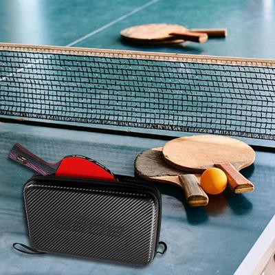 1 шт. Чехол для настольного тенниса Сумка-чехол из ЭВА для ракетки PingPong С карманом на молнии Размер 290x195x50 мм Сумка для хранения ракеток и мячей Сумки для переноски