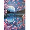 5D Diamond Embroidery Handcrafts Diamond Painting Flower Cross Stitch Moon Home Decor