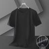 Распродажа мужской летней одежды: Футболка Ice Silk Mesh с короткими рукавами, однотонная