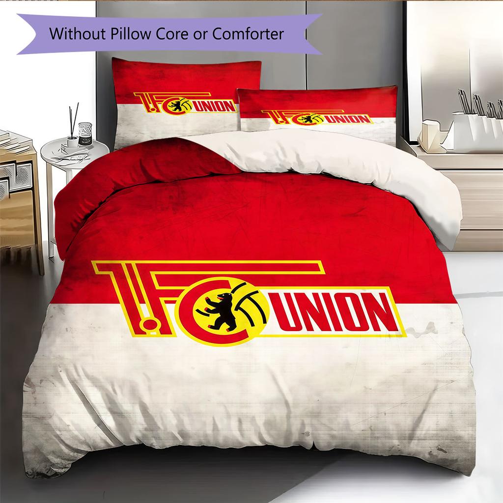 Union Passion Bedding Quilt Set Quilt Cover Pillowcase Home Decoration Birthday Gift (1 * duvet cover + 2 * pillowcase, without core)