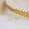 Butterfly Earrings New Small Super Fairy Earrings Light and Luxurious and High-end