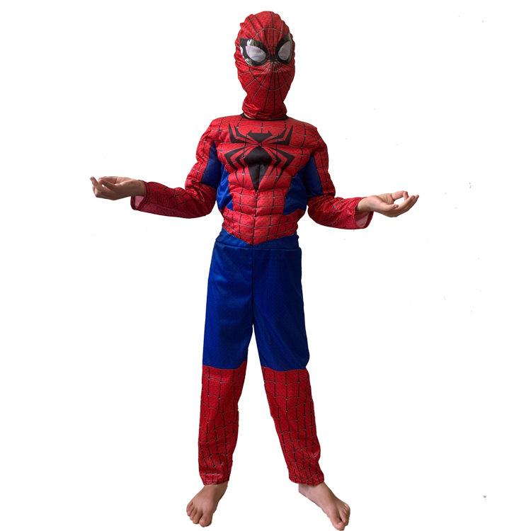 Halloween Costume For Children Avengers Captain America Iron Man Superman Spider-Man Optimus Prime Muscle Suit