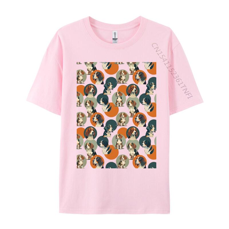 Beagle Dog Tshirt Funny Adult Tee Premium Cotton Young TShirt Classic TShirt Hiphop Streetwear Basic
