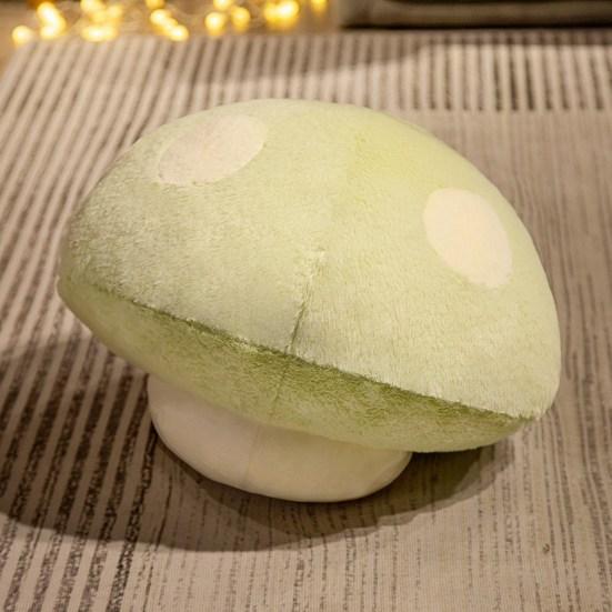 Декоративная подушка Мягкая удобная креативная яркая цветная плюшевая кукольная подушка с грибами, товары для дома