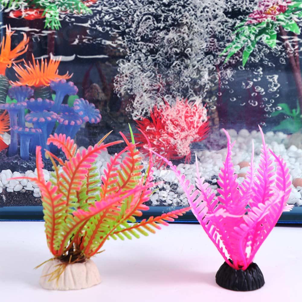 Simulation Artificial Aquatic Plants Mini Underwater Aquatic Plants Water Weeds Ornament Fish Tank