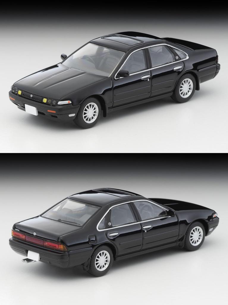 TOMYTEC Tomica Limited Vintage Neo Nissan Cefiro Sport Cruising Черный Модель 1988 года Готовое изделие 332831 1/64 LV-N335b