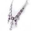 [G6137] — Дизайнерское колье «Анамайя» фиолетового цвета