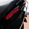 1Pcs Superslow Motorcycle Personalized Stickers Decoration Waterproof Oilproof Motorbike Tape Decal Moto Universal Accessories