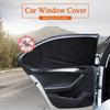 4Pcs/Set Mesh Car Window Screen Flexible Window Privacy Net Car Window Cover Car Accessories