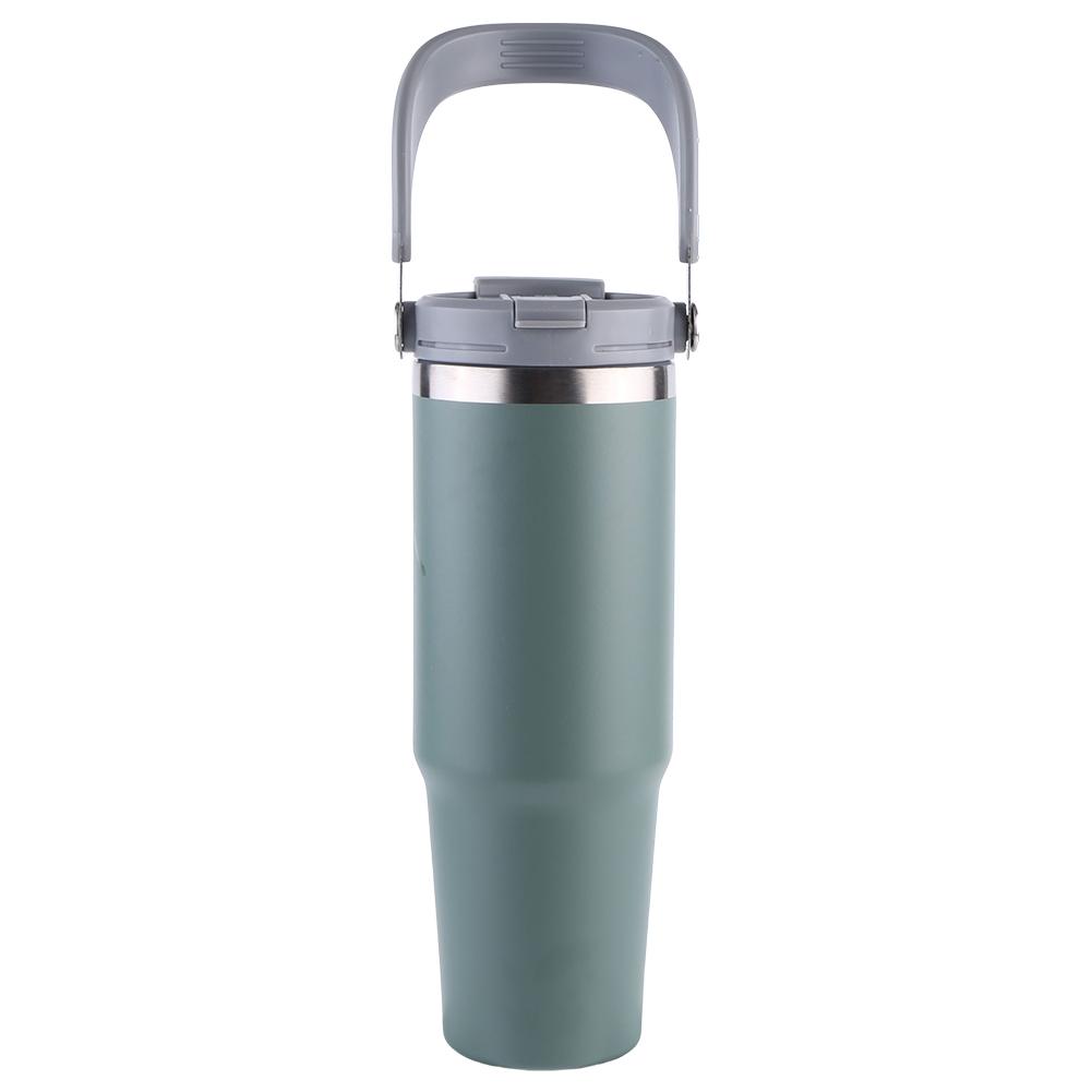 Stainless Steel Vacuum Flask Insulated Water Bottle Travel Cup Sports Water Bottle with Handle Outdoor Camping Insulation Cup