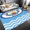 1pc Manchester City Football Club Entrance Mat, Non-Slip Mat Area Rug,Room Decor, Outdoor Decor, Kitchen Rug,Doormat - Machine Washable, Easy to Clean
