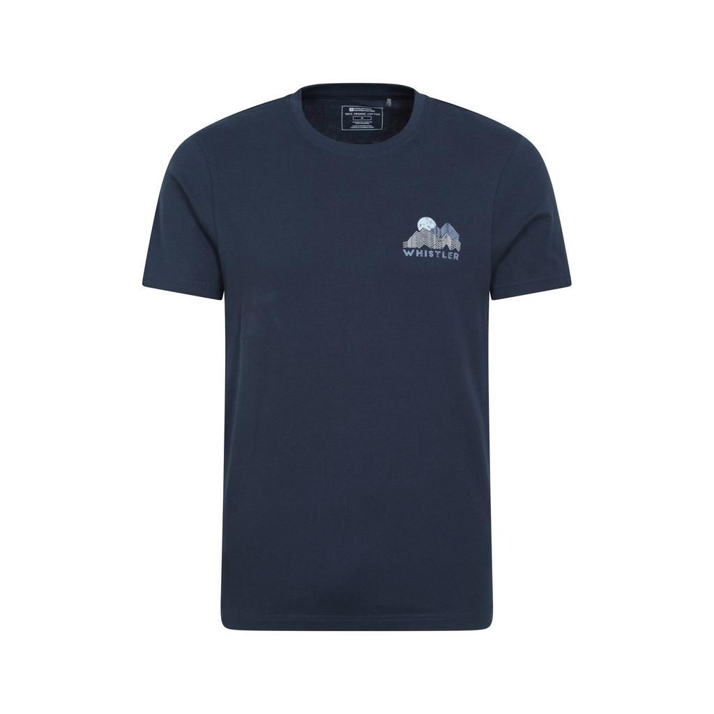 Mountain Warehouse Mens Whistler Graphic Short-Sleeved T-Shirt