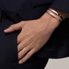 Cartier DAmour Деликатное многослойное кольцо из 18-каратного золота Унисекс кольца Розовое золото B4093700
