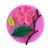 Silicone Plum Fondant Cake Blossom Mold DIY Mould Chocolate Clay Decorating Tool