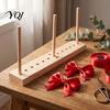 Gift Packaging Supplies Bow Maker for Ribbon, Wooden Wreath Tool, Multipurpose Bowknot Craft Workshop Equipment Packing Party Decorations Hair