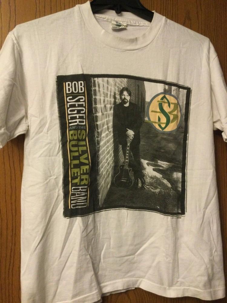 Vintage Bob Seger 1995 Cotton Shirt Unisex Concert S to 5XL EL710 Unisex T-Shirt