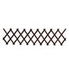 Wooden Extendable Trellis Adjustable Wall Mounted Trellis Indoor Outdoor Flexible Lattice for Climbing Plants Roses Ivy Balcony Terrace Decor