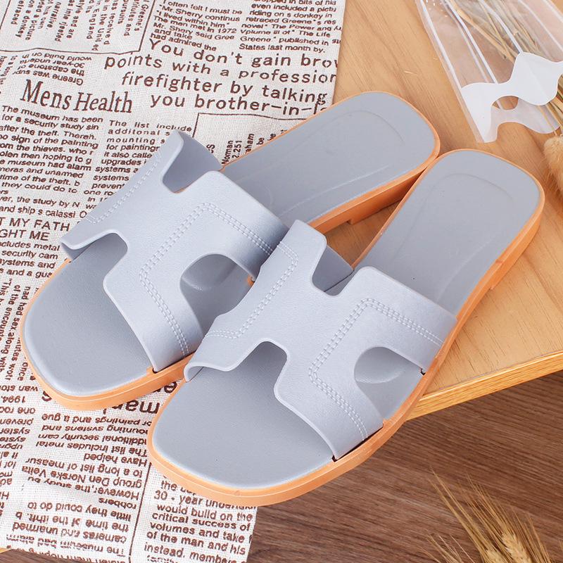 Женские универсальные летние шлепанцы с перекрестными ремешками - Нескользящие, Модные и Трендные