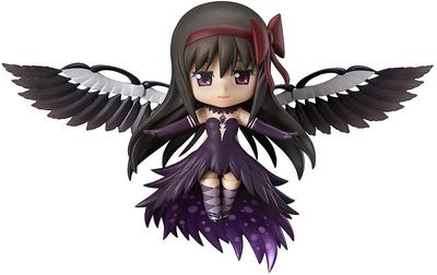 Нендороид Дьявол Хомура из Puella Magi Madoka Magica the Rebellion пластиковая экшн-фигурка Перепродажа Фильм - Без масштаба, предварительно окрашенная -
