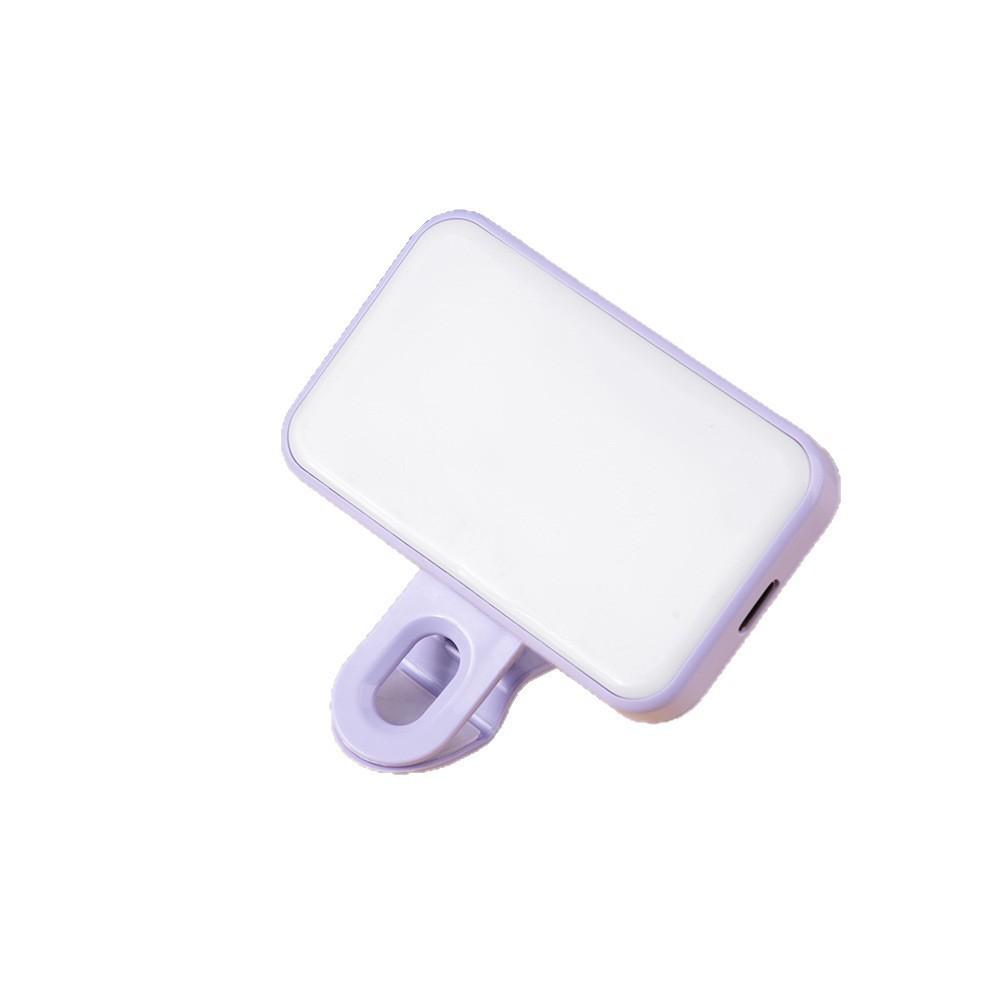Selfie LED Color Clip Filling Light GZ888 Live Selfie Special Mobile Phone Video Conference Photography Filling Light