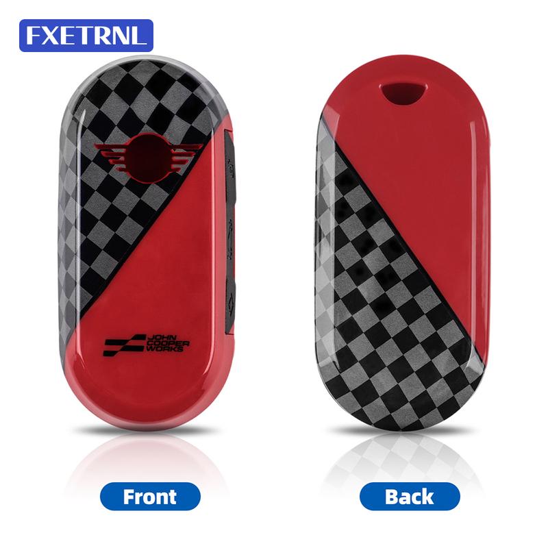 For Mini J01 J05 U25 F65 F66 F67 Automobile Key Shell Cover Protector Keycase Keychain Plastic Material ABS Accessories