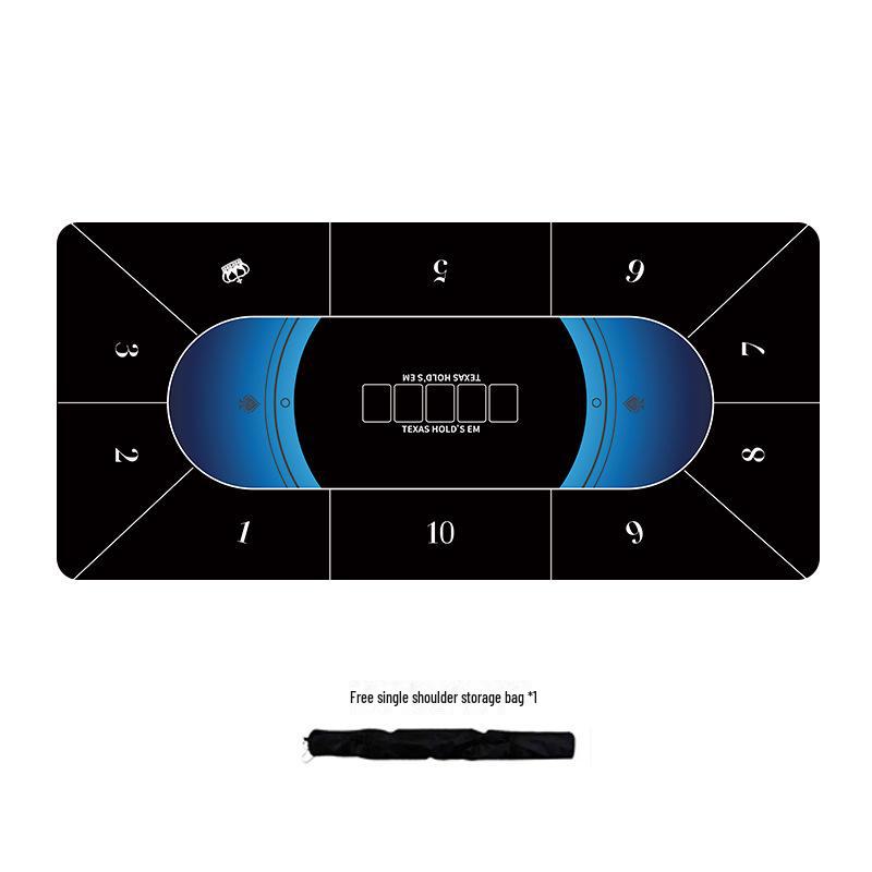Коврик для покерного стола Texas Hold'em Silent Non-slip - утолщенная ткань для карточек для семейных вечеринок, в стиле TikTok, очень большой