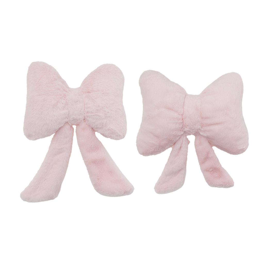 Elegant Car Pillows Plushes Bows Pillows Cushions Car Backrest Cushion for Neck Support In Bedroom Living Room Office