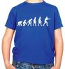 Evoluzione Dell'Uomo Boxe - Maglietta Per Bambini - Boxer Ring D'Amore Sportivo