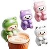 Cute Cartoon Design Food Cooling Fan Air-Blowing Attachmen Hanging Cooling Tool  Travel Use