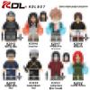 KDL807 Серия Аниме Образовательные Строительные Блоки для Мальчиков - Набор Минифигурок