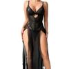 Europe and the United States hot-selling lace similar to Europe and the United States new sexy mesh suspender nightdress set sexy underwear women
