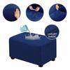 Waterproof Suede Velvet Stool Ottoman Cover Slipcover for Sofa Footstool Home Room Decor Step Stool Covers