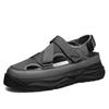 Fashion 2025 NEW Height Platform Street Male Shoes Non-slip Thick Soled Sports Slides Light Outdoor Hiking Shoes Summer Men's Sandals