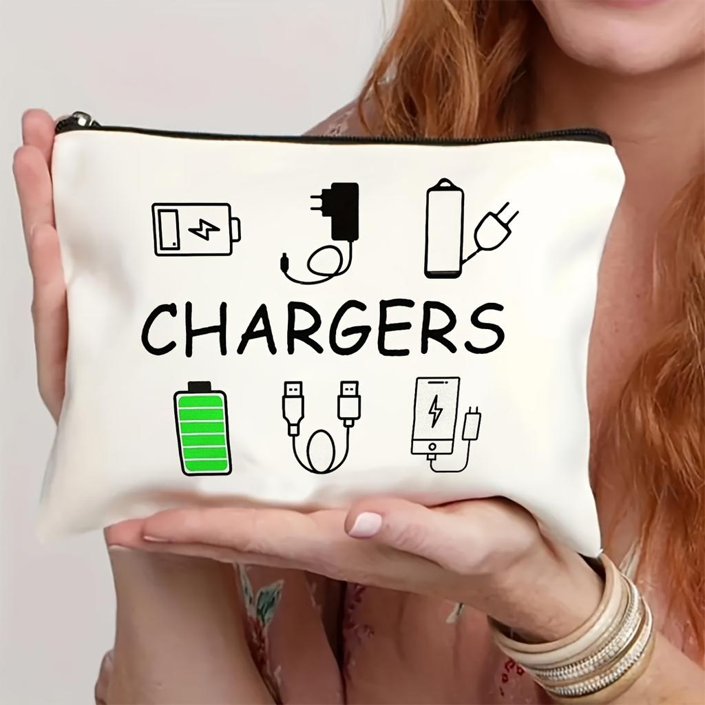 Косметичка Chic Charger Print — универсальный и многоразовый органайзер для косметики для путешествий, отпуска, бизнеса