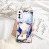 Genshin Impact Transparent Phone Case for Motorola Moto Edge 20 30 40 50 S30 Fusion Ultra Pro Neo Lite + G200 G23