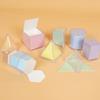 Detachable 3D Geometric Cube Educational Game Math Toys Geometric Shapes Blocks  Boys Girls