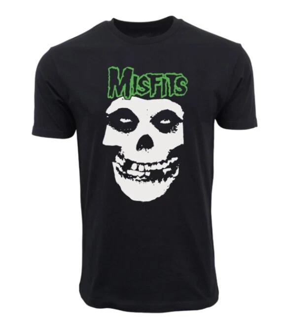 Футболка MISFITS GREEN FIEND SKULL