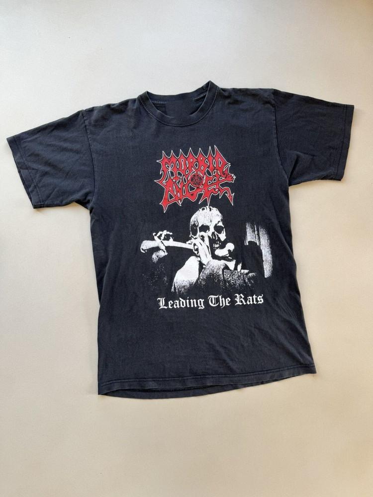 Vintage Morbid Angel Leaving The Rats All Size S-5Xl Gift OM1953 Unisex T-Shirt