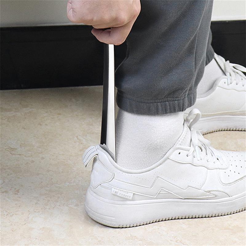 30 см профессиональный металлический рожок для обуви для женщин и детей длинный практичный подъемник для обуви